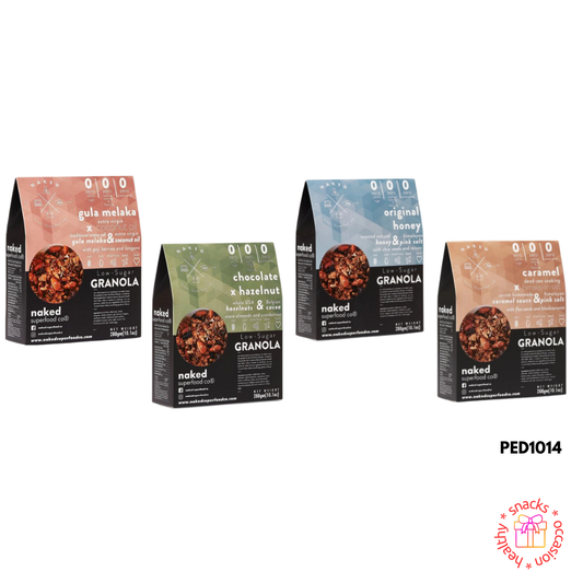 Makanan Super Bogel Rendah Gula Granola Besar