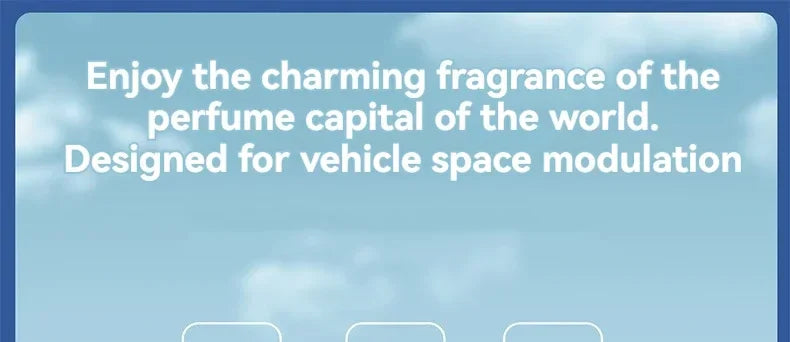 Smart Car Air Freshener Rechargeable Aroma Diffuser 5 Levels of Adjustable Intelligent  Diffuser Pickup Light Starry Sky Summit