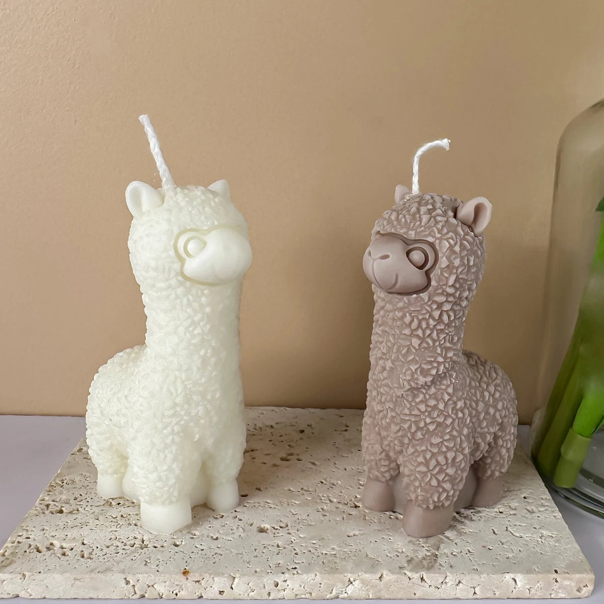 3D Cute Alpaca Silicone Mold – DIY Candle, Soap & Resin Craft Mold for Home Décor & Gifts