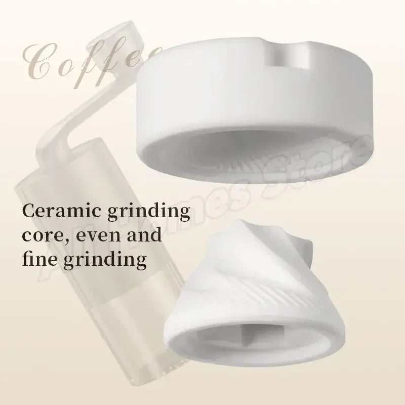 Bearing Adjustable Coffeebe Manual Coffee Grinder Ceramic Grinding Core Professional Double Hand Crank Coffee Grinder CoffeeBean