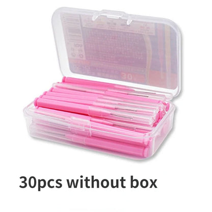 30/60/120Pcs Interdental Brushes Health Care Tooth Escova Interdental Cleaners Orthodontic Dental Teeth Brush Oral Hygiene Tool