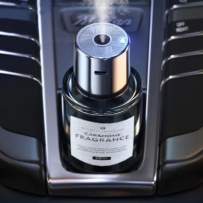 Car Mounted Fragrance Spray Perfume Essential Oil Diffuser Humidifier Intelligent Fragrance Locomotive Large Capacity