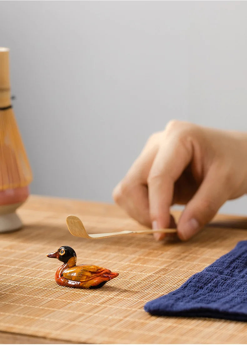 9PCS Japanese Matcha Set with Ceramic Bowl Bamboo Matcha Whisk and Tea Scoop for Tea Lovers Gifts Tea-Making Tools Accessories