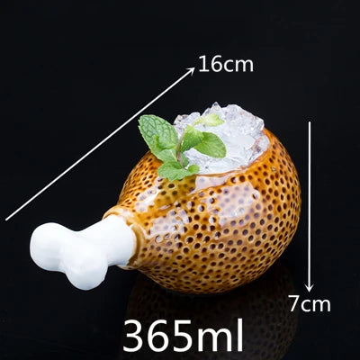 450ml Hawaii Tiki Ceramic Mug – Peralatan Minuman Bertemakan Tropika