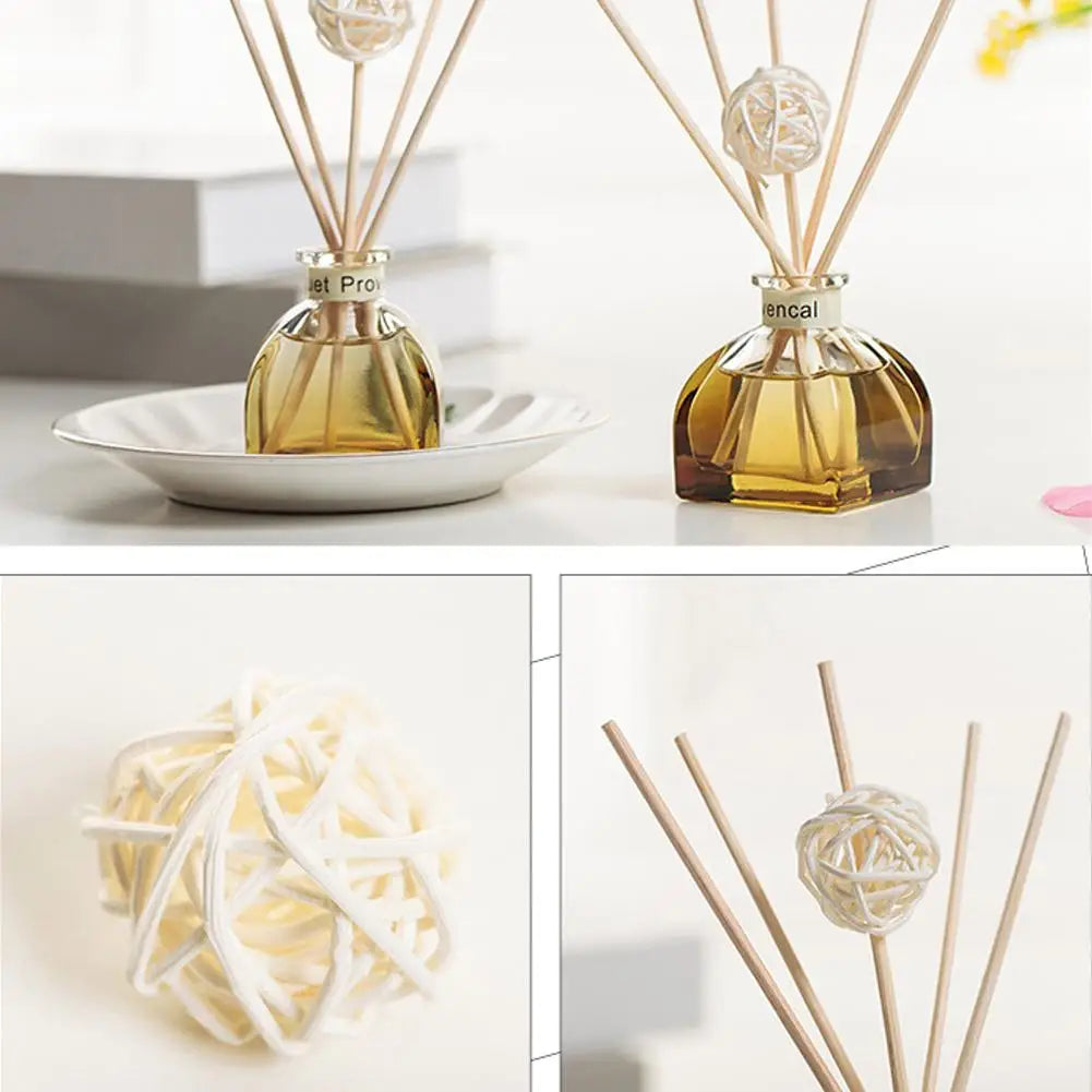 50ml Penyebar Aromaterapi Tanpa Api &amp; Reed – Minyak Wangi untuk Hiasan Rumah, Bilik Mandi &amp; Relaksasi