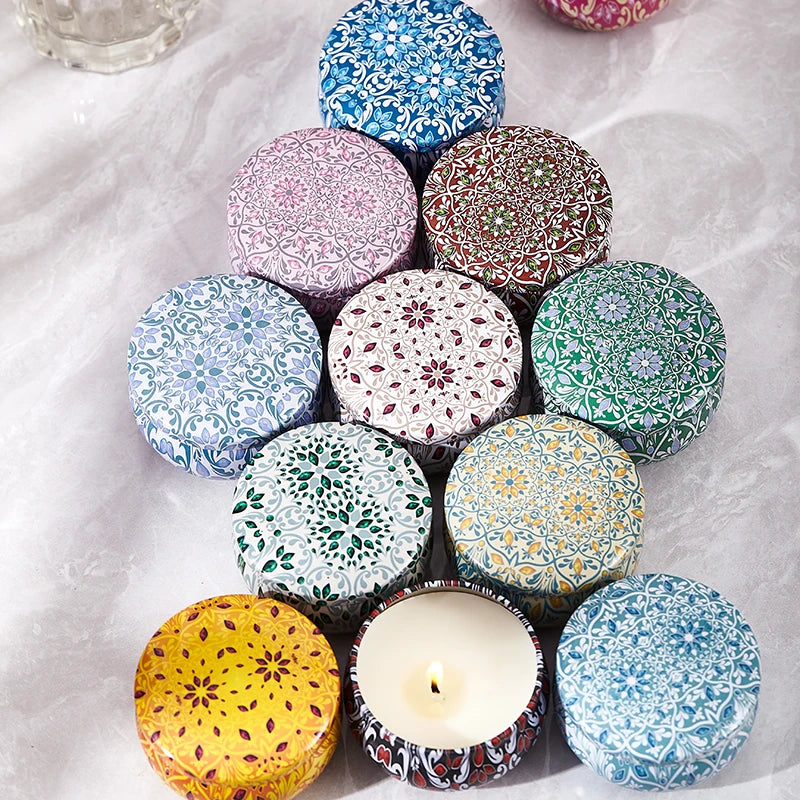 Set Lilin Bau Obisesio 12 Keping – Lilin Aromaterapi Lilin Soya Semulajadi untuk Rumah &amp; Relaksasi 