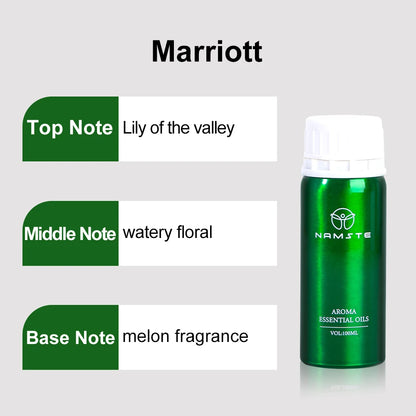 Namste 100ML Ritz Carlton Hotel Essential Oil Hotels Home Air Freshener Pure plant essential oil Free 3 Pieces Of 5ml Samples