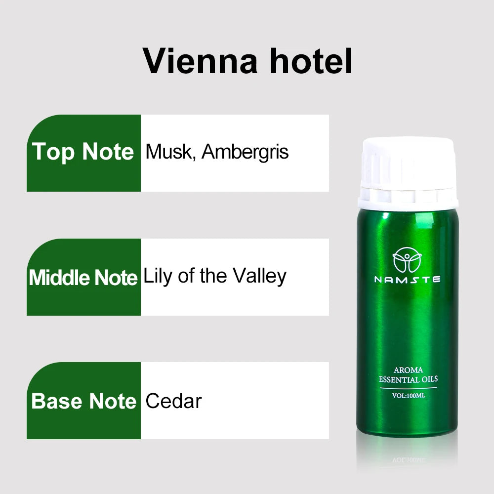 Namste 100ML Ritz Carlton Hotel Essential Oil Hotels Home Air Freshener Pure plant essential oil Free 3 Pieces Of 5ml Samples
