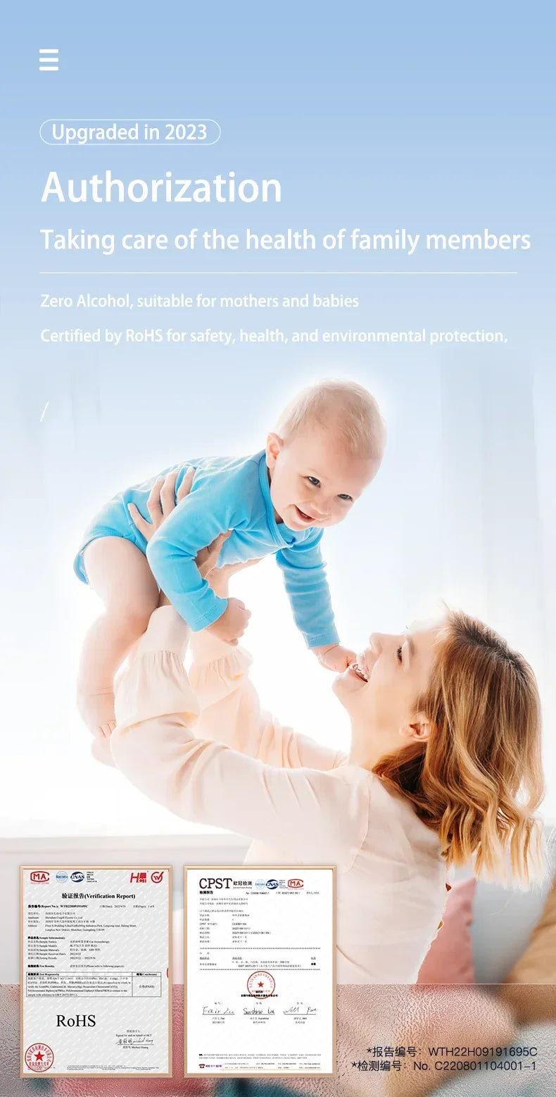 Car Air Freshener Smart Fragrance Diffuser 1000mAh Aroma Humidifier Starry Light Smell Distributor Interior Car Accessories