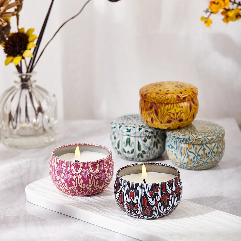 Set Lilin Bau Obisesio 12 Keping – Lilin Aromaterapi Lilin Soya Semulajadi untuk Rumah &amp; Relaksasi 