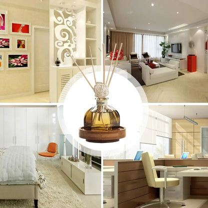 50ml Penyebar Aromaterapi Tanpa Api &amp; Reed – Minyak Wangi untuk Hiasan Rumah, Bilik Mandi &amp; Relaksasi