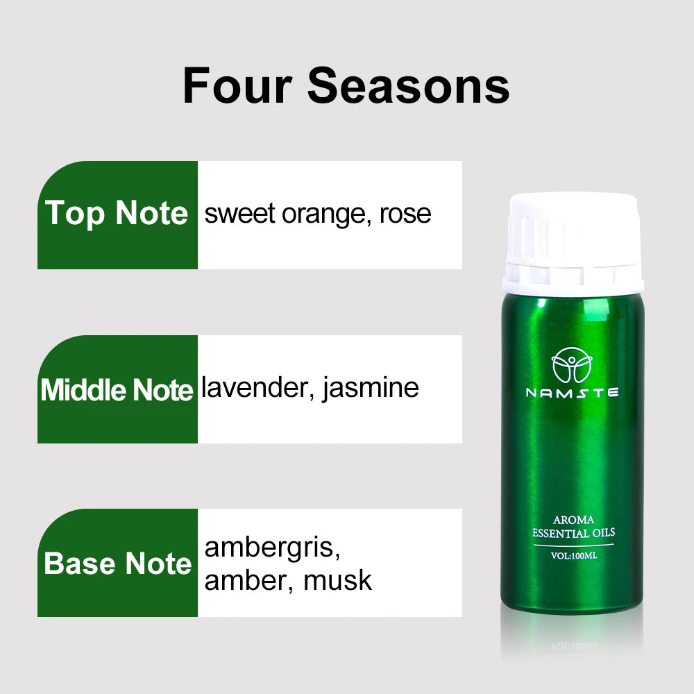 Namste 100ML Ritz Carlton Hotel Essential Oil Hotels Home Air Freshener Pure plant essential oil Free 3 Pieces Of 5ml Samples