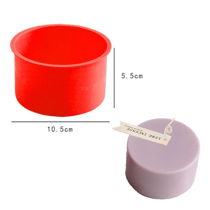 3D Cake-Shaped Silicone Molds – Realistic Dessert-Inspired Candle & Baking Molds