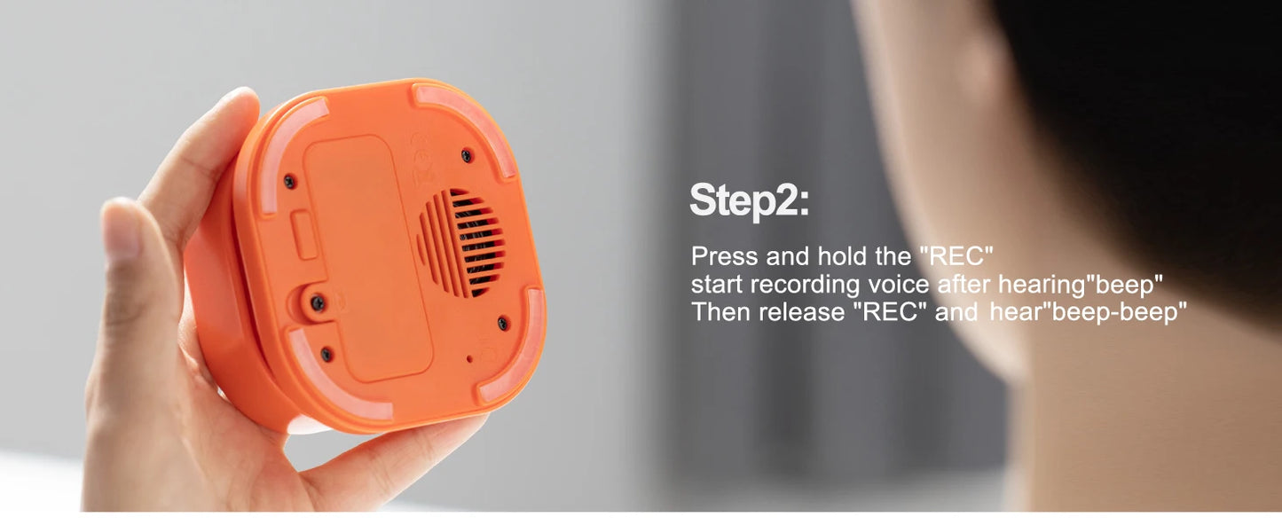 MEWOOFUN Butang Anjing Rekod Bercakap Komunikasi Haiwan Peliharaan Latihan Vokal Mainan Interaktif Dering Loceng Dengan Pad dan Pelekat Mudah Digunakan