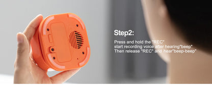 MEWOOFUN Butang Anjing Rekod Bercakap Komunikasi Haiwan Peliharaan Latihan Vokal Mainan Interaktif Dering Loceng Dengan Pad dan Pelekat Mudah Digunakan