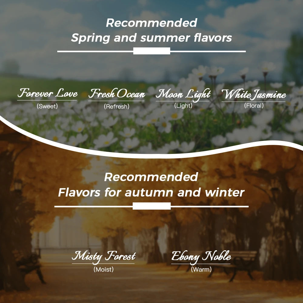 Rattan Essential Oil 100ML Perfume Room Fragrance Replace Aroma Diffuser Flavoring for Home Bathroom Fragrance Air Freshener