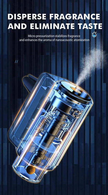 Car Electric Air Diffuser Aroma Car Air Vent Humidifier Mist Aromatherapy Car Air Freshener For Removing Odors Car Accessories