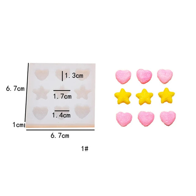 3D Cake-Shaped Silicone Molds – Realistic Dessert-Inspired Candle & Baking Molds