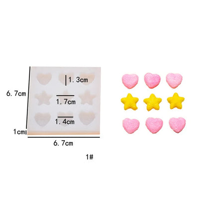 3D Cake-Shaped Silicone Molds – Realistic Dessert-Inspired Candle & Baking Molds