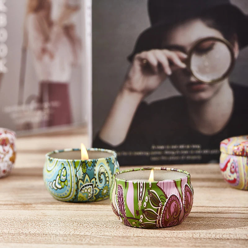 Set Lilin Bau Obisesio 12 Keping – Lilin Aromaterapi Lilin Soya Semulajadi untuk Rumah &amp; Relaksasi 