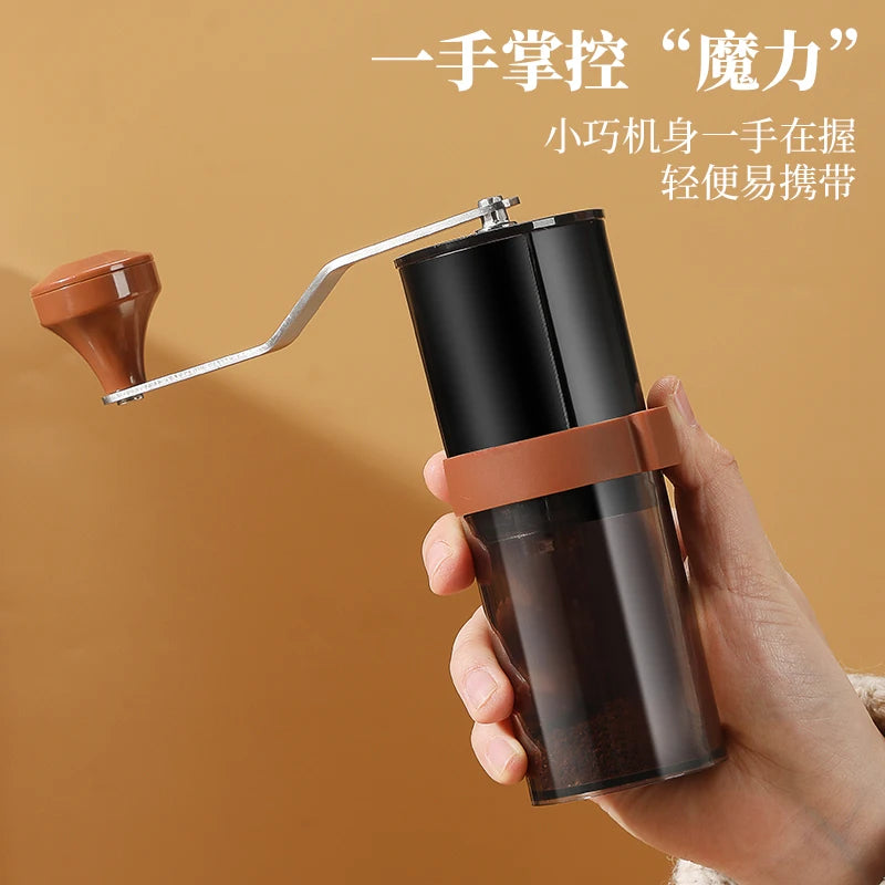 Bearing Adjustable Coffeebe Manual Coffee Grinder Ceramic Grinding Core Professional Double Hand Crank Coffee Grinder CoffeeBean