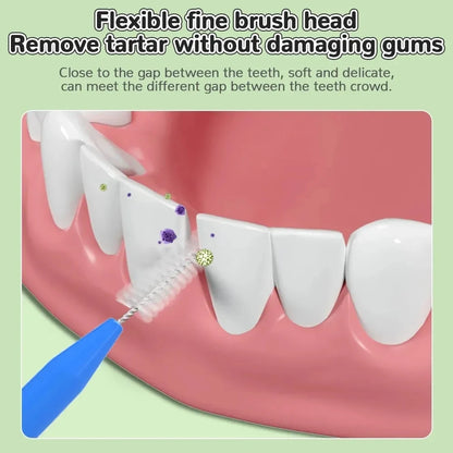 30/60/120Pcs Interdental Brushes Health Care Tooth Escova Interdental Cleaners Orthodontic Dental Teeth Brush Oral Hygiene Tool