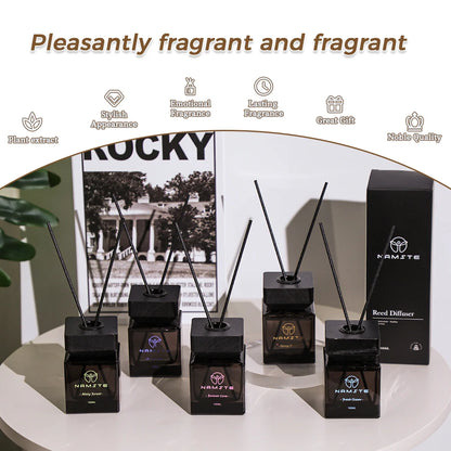 Rattan Essential Oil 100ML Perfume Room Fragrance Replace Aroma Diffuser Flavoring for Home Bathroom Fragrance Air Freshener