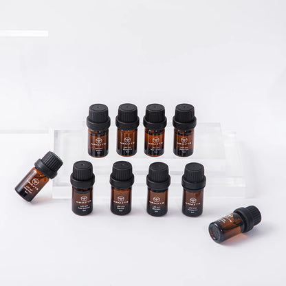 100% PURE Essential Set Oils For Aroma Diffuser Machine Air Humidifier Candle Making Scents  Hotel Series Fragrance Oil 5ML x 10