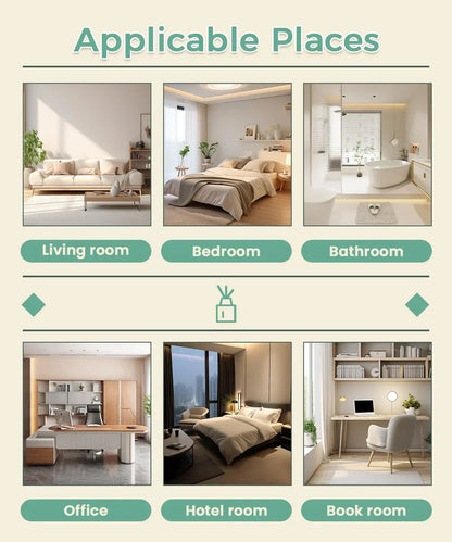 NAMSTE 100ML Reed Diffuser Set Siri Wangian Hotel Aromaterapi Tanpa Api Dalaman Wangian Tahan Lama Deodoran Bilik Mandi