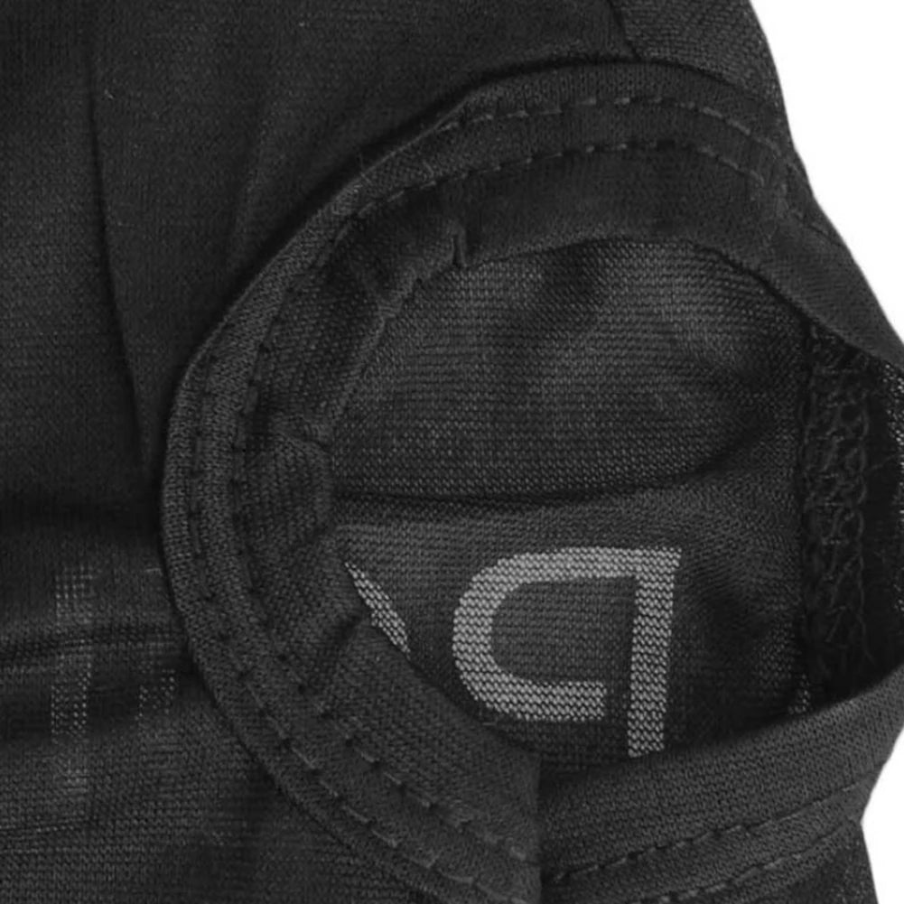 Sut Polis Pakaian Anjing Cosplay Hitam Vest Elastik Puppy T-Shirt Aksesori Kot Pakaian Kostum Pakaian Haiwan Peliharaan untuk Anjing Kucing