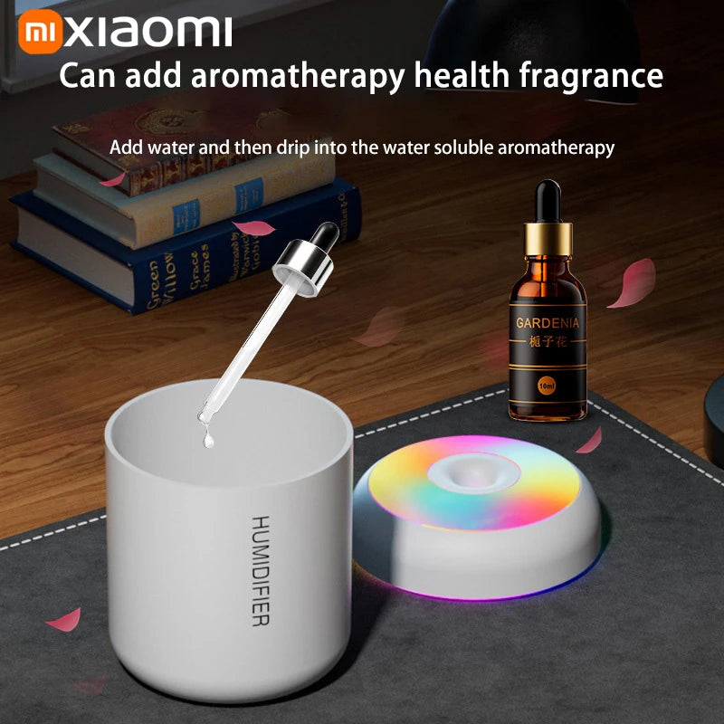 Xiaomi Mini Car Air Humidifier USB Electric Aroma Diffuser Essential Oil Purifier Aromatherapy Mist Maker Lights in Car Home
