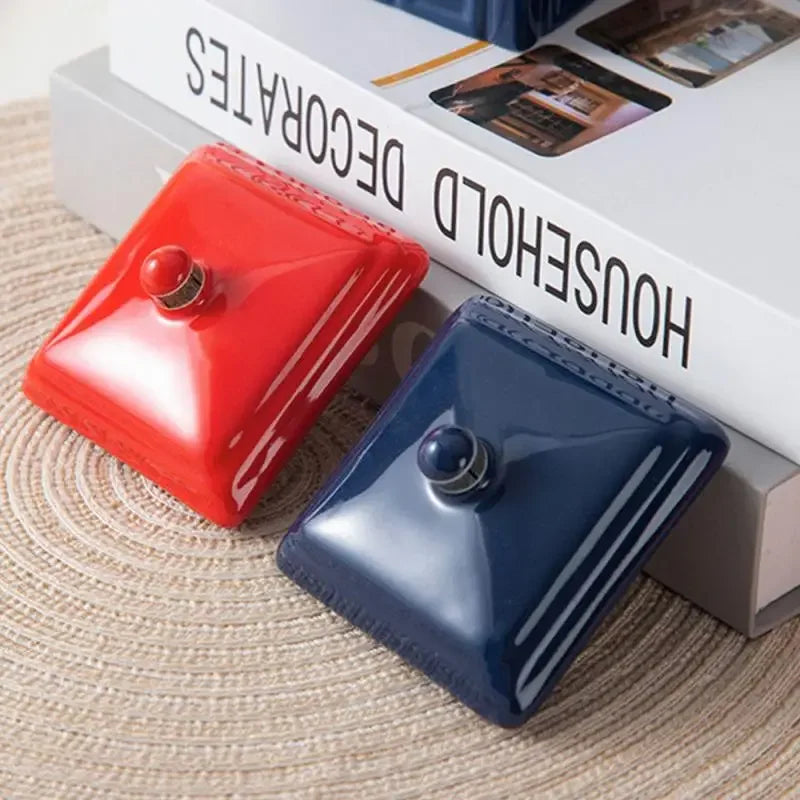 450ml Kotak Polis Ceramic Mug – Cawan Kopi &amp; Teh Seronok dengan Penutup, Termasuk Kotak Hadiah