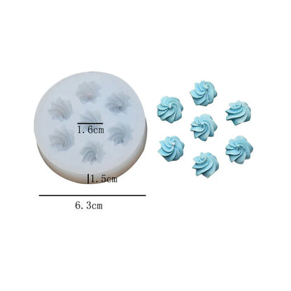 3D Cake-Shaped Silicone Molds – Realistic Dessert-Inspired Candle & Baking Molds