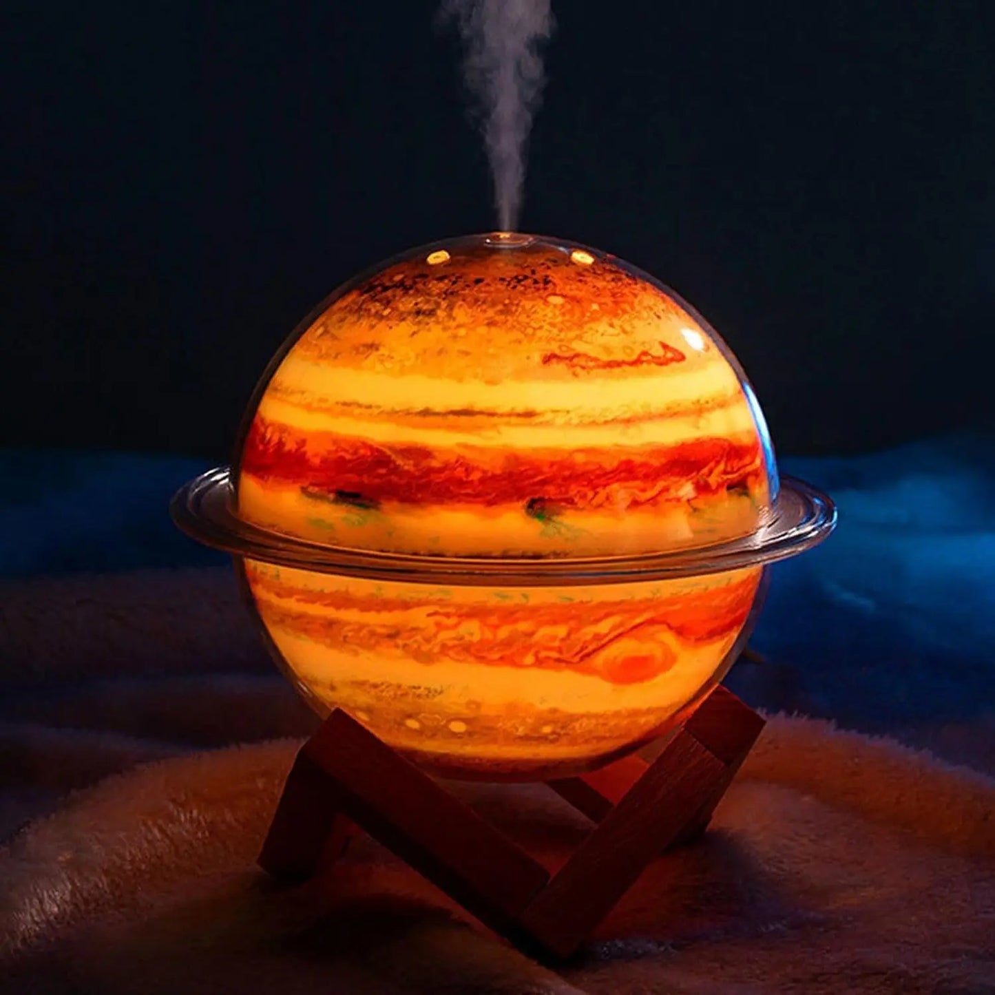3-in1 Galaxy/Planet Humidifier 7 Colors Night Lamp Portable Aromatherapy Diffuser USB Kids Quiet Atmosphere Creative Gift Deco
