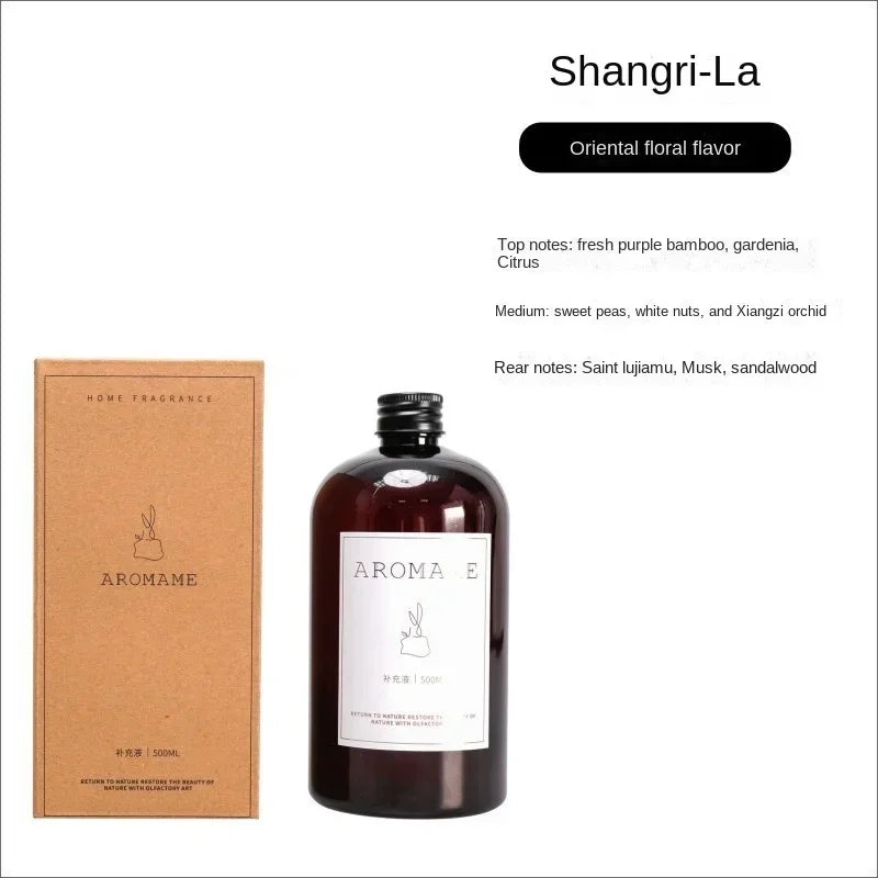 1000ml Burj Al Arab Reed Diffuser Oil Hilton Shangri-La Hotel Lasting Aromatherapy Fragrance Replacement Essential Oils for Home