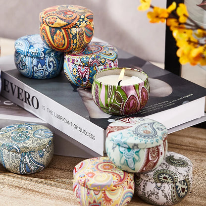 Set Lilin Bau Obisesio 12 Keping – Lilin Aromaterapi Lilin Soya Semulajadi untuk Rumah &amp; Relaksasi 