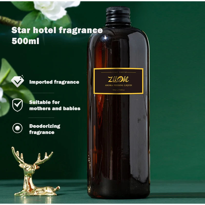 500ml Perfume Supplement Lasting Fragrance Living Room Bedroom Hotel Toilet Perfume Supplement Lavender Hilton Essential Oil
