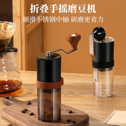 Bearing Adjustable Coffeebe Manual Coffee Grinder Ceramic Grinding Core Professional Double Hand Crank Coffee Grinder CoffeeBean