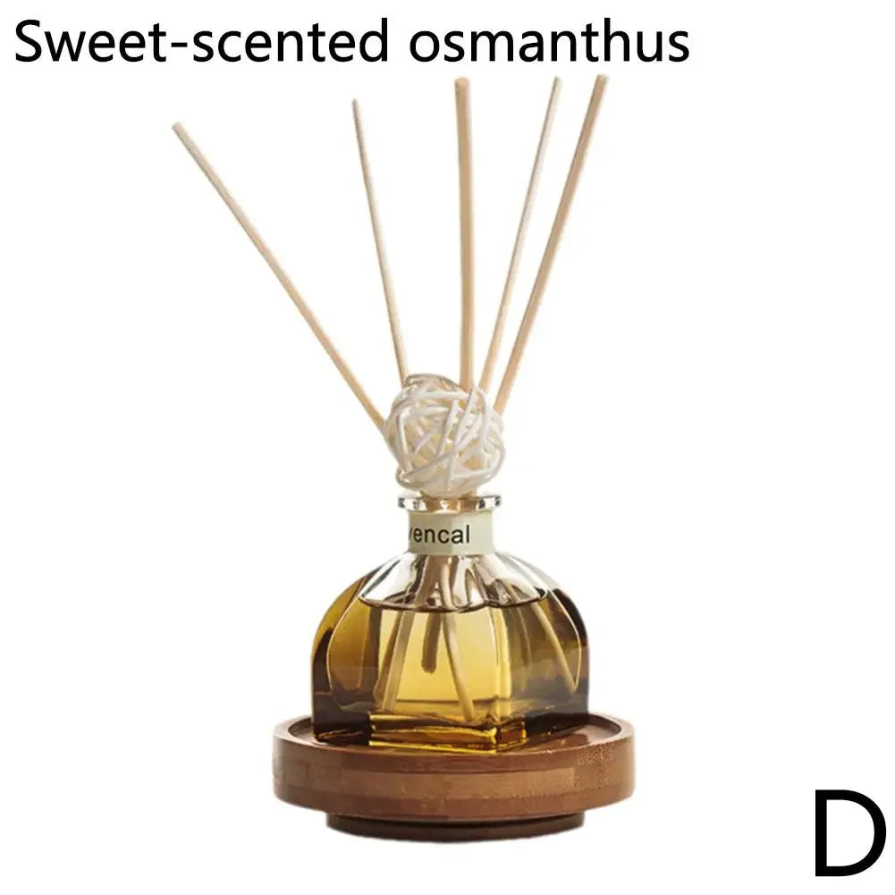 50ml Penyebar Aromaterapi Tanpa Api &amp; Reed – Minyak Wangi untuk Hiasan Rumah, Bilik Mandi &amp; Relaksasi