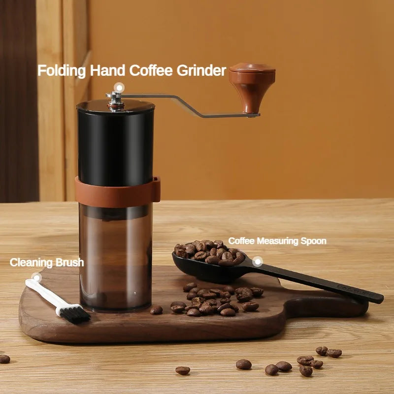 Bearing Adjustable Coffeebe Manual Coffee Grinder Ceramic Grinding Core Professional Double Hand Crank Coffee Grinder CoffeeBean