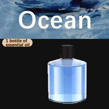 Smart Car Air Freshener Rechargeable Aroma Diffuser 5 Levels of Adjustable Intelligent  Diffuser Pickup Light Starry Sky Summit