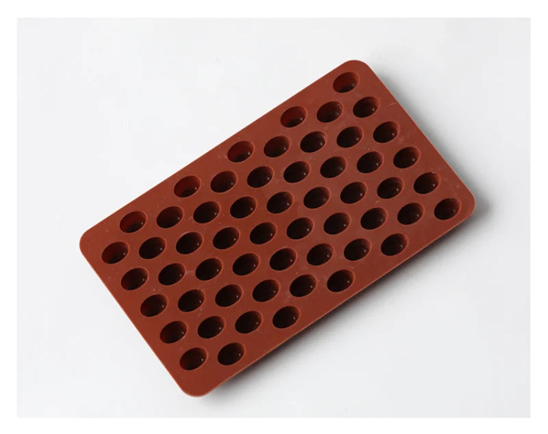 多腔咖啡豆硅胶模具 – DIY蜡烛、肥皂、树脂和烘焙工具