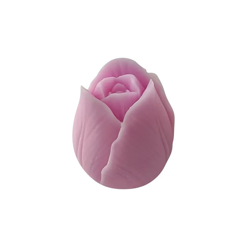 3D Tulip Silicone Mold – DIY Candle, Soap, and Craft Making Supplies