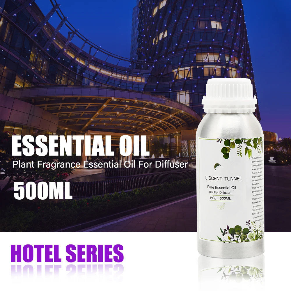Essential Oils 500ml Untuk Minyak Perfume Aromatic Diffuser Bau Penyegar Udara Bau Untuk Peranti Pewangi Rumah Hotel Scent Diffuser Oil