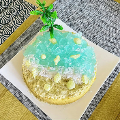 3PCS Ocean-Themed Silicone Molds – Conch, Starfish & Coral for Baking & Crafts