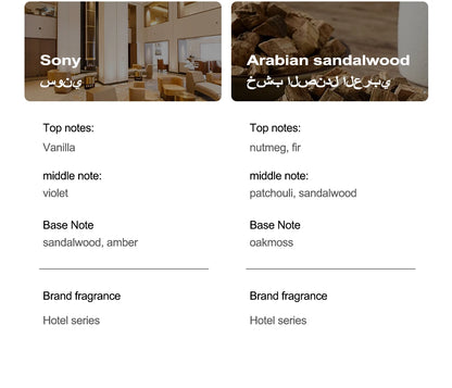 Namste 100ML Ritz Carlton Hotel Essential Oil Hotels Home Air Freshener Pure plant essential oil Free 3 Pieces Of 5ml Samples