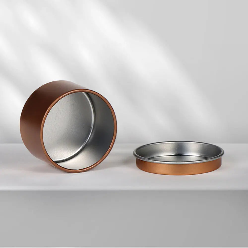 Scent Candle Jar Making Kit Metal Container for Candles Jewelry Storage Box Soy Wax Tins Home Fragrance Accessories Party Decor