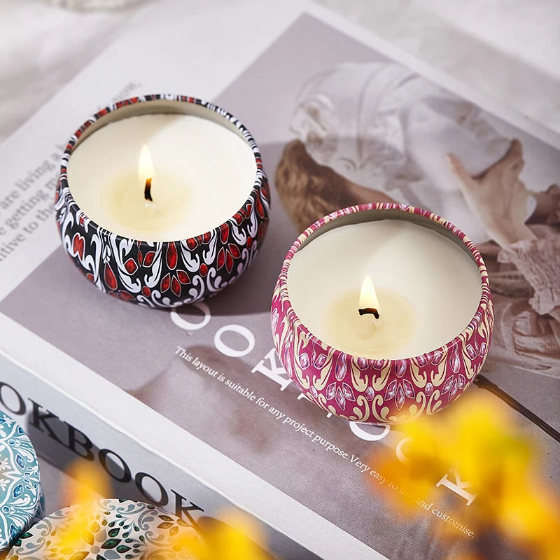 Set Lilin Bau Obisesio 12 Keping – Lilin Aromaterapi Lilin Soya Semulajadi untuk Rumah &amp; Relaksasi 