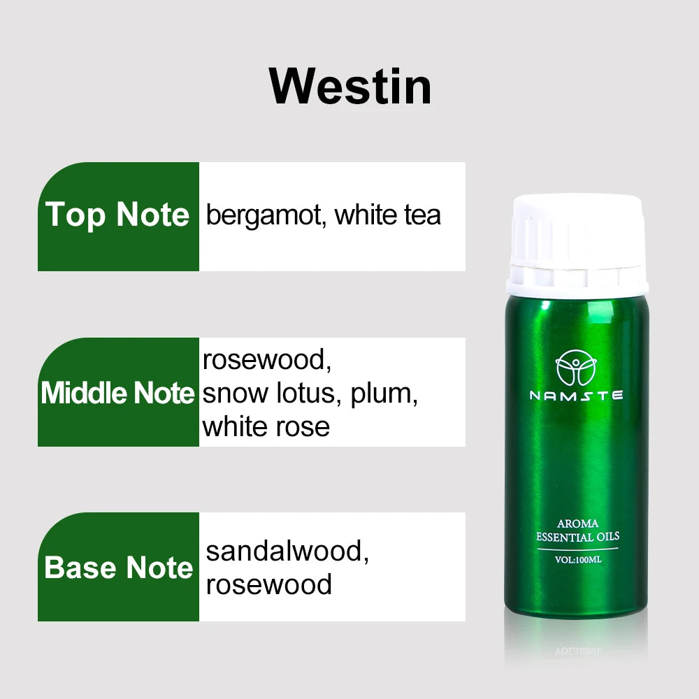 Namste 100ML Ritz Carlton Hotel Essential Oil Hotels Home Air Freshener Pure plant essential oil Free 3 Pieces Of 5ml Samples