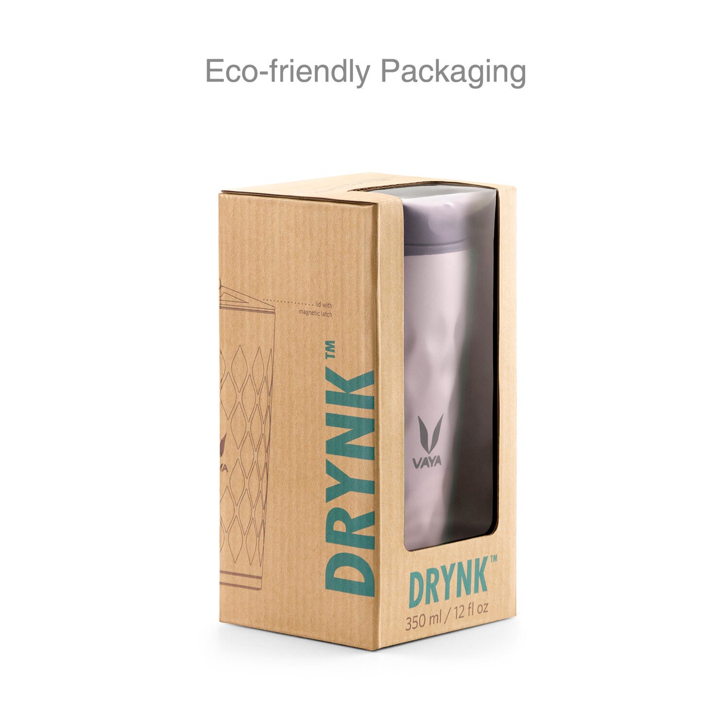 Drynk 350 ml 3 in 1 Vacuum Insulated Stainless Steel Gulper and Sipper Water Bottle (Tumbler+Sipper+Gulper) with 2 Cups, Thermos Flask